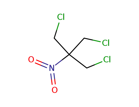Molecular Structure of 79437-10-8 (1,3-dichloro-2-(chloromethyl)-2-nitropropane)