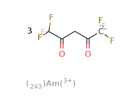 (243)Am(3+)*3CF3COCHCOCF3(1-)=(243)Am(CF3COCHCOCF3)3