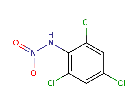 Molecular Structure of 71756-89-3 (Benzenamine, 2,4,6-trichloro-N-nitro-)