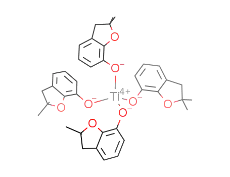 Ti(2,3-dihydro-2,2-dimethyl-7-benzofuran(1-))4