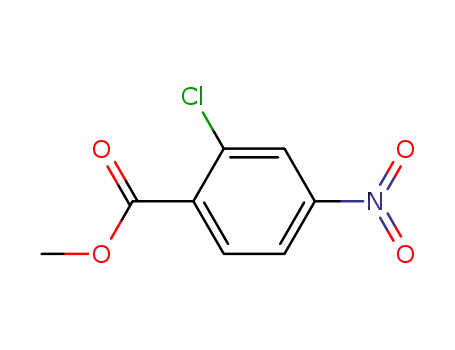 Molecular Structure of 13324-11-3 (METHYL 2-CHLORO-4-NITROBENZOATE)