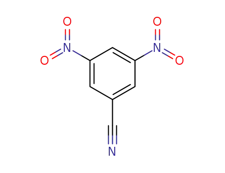 Molecular Structure of 4110-35-4 (3,5-Dinitrobenzonitrile)