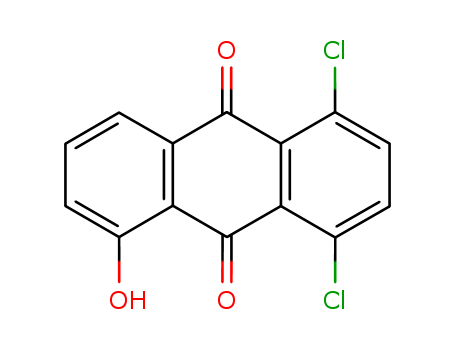 9,10-Anthracenedione, 1,4-dichloro-5-hydroxy-