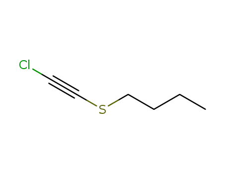 Molecular Structure of 56424-15-8 (Butane, 1-[(chloroethynyl)thio]-)