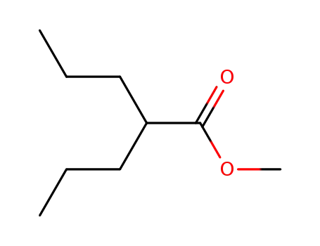 Molecular Structure of 22632-59-3 (2-Propylvaleric acid methyl ester)
