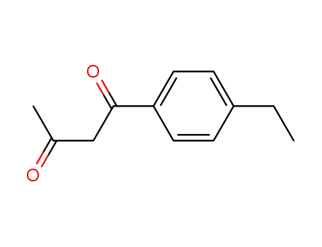 Molecular Structure of 58278-92-5 (1-(4-ETHYL-PHENYL)-BUTANE-1,3-DIONE)