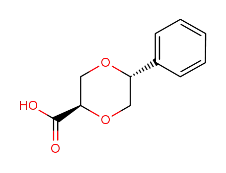 trans-5-phenyl-1,4-dioxane-2-carboxylic acid