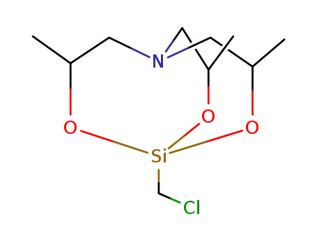 1-chloromethyl-3,7,10-trimethyl-2,8,9-trioxa-5-aza-1-sila-bicyclo[3.3.3]undecane