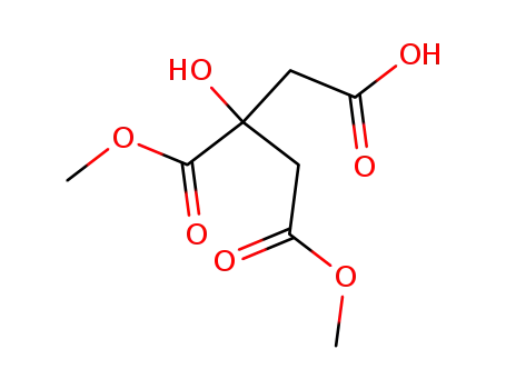 3-hydroxy-5-methoxy-3-methoxycarbonyl-5-oxo-pentanoic acid cas  53798-97-3