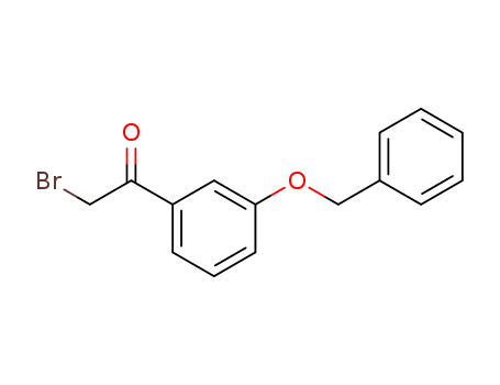 2-broMo-1-[3-(phenylMethoxy)phenyl]ethan-1-one