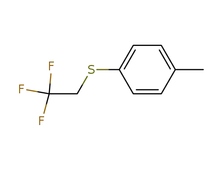 Benzene, 1-methyl-4-[(2,2,2-trifluoroethyl)thio]-