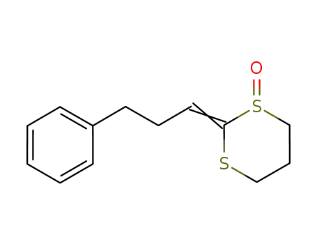 2-(3-phenylpropylidene)-1,3-dithiane 1-oxide