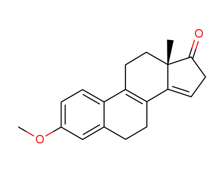 Molecular Structure of 966-47-2 (3-methoxyestra-1(10),2,4,8,14-pentaen-17-one)