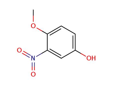 Molecular Structure of 15174-02-4 (4-HYDROXY-2-NITRO-ANISOLE)