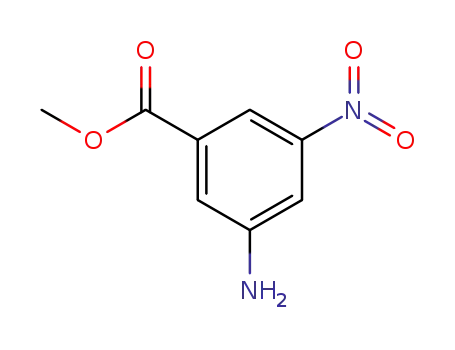 Molecular Structure of 23218-93-1 (3-AMINO-5-NITROBENZOIC ACID METHYL ESTER)