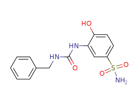 3-(3-benzylureido)-4-hydroxybenzenesulfonamide