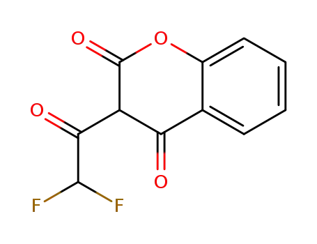 3-difluoroacetylchromene-2,4-dione