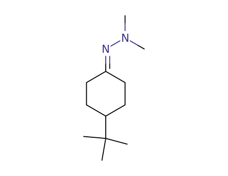 Molecular Structure of 58911-63-0 (Cyclohexanone, 4-(1,1-dimethylethyl)-, dimethylhydrazone)