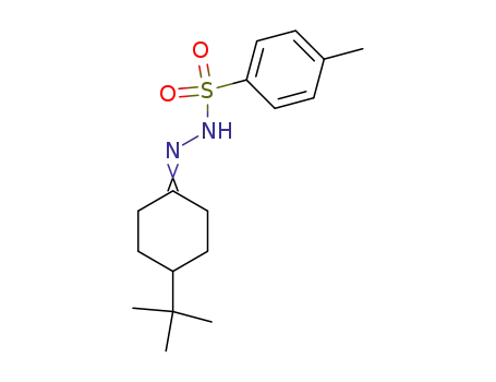Molecular Structure of 41780-53-4 (N'-(4-tert-butylcyclohexylidene)-4-Methylbenzenesulfonohydrazide)