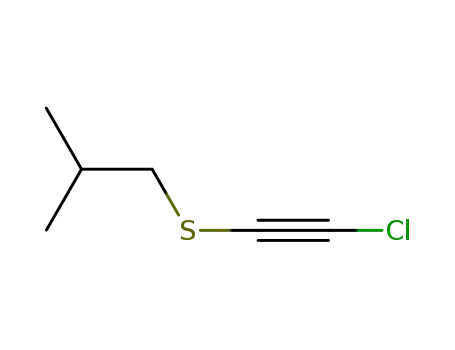 Propane, 1-[(chloroethynyl)thio]-2-methyl-
