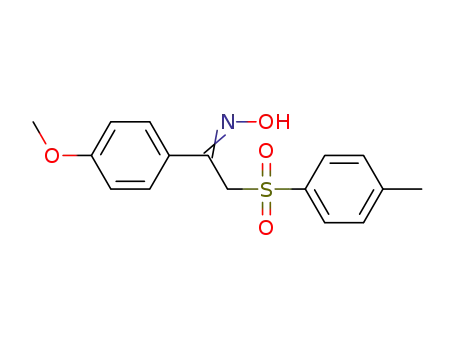 1-(4-methoxyphenyl)-2-tosylethan-1-one oxime