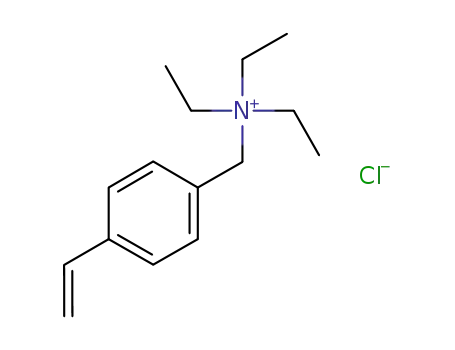 Benzenemethanaminium, 4-ethenyl-N,N,N-triethyl-, chloride