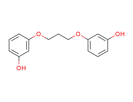 Molecular Structure of 51834-89-0 (Phenol, 3,3'-[1,3-propanediylbis(oxy)]bis-)