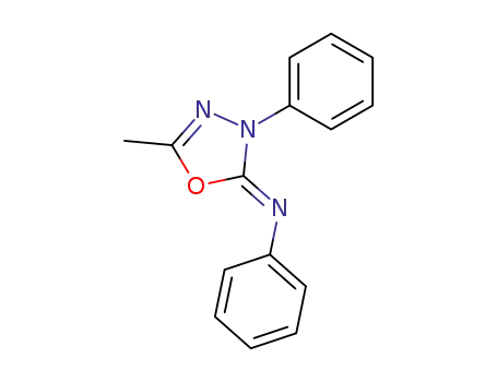 (5-methyl-3-phenyl-3H-[1,3,4]oxadiazol-2-ylidene)-phenyl-amine