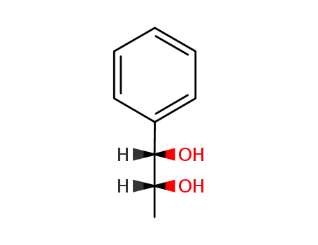 Molecular Structure of 40560-98-3 ((1R,2S)-1-phenylpropane-1,2-diol)