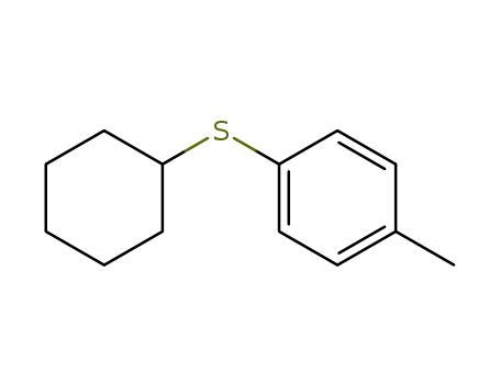 (4-methylphenyl)cyclohexyl sulfane