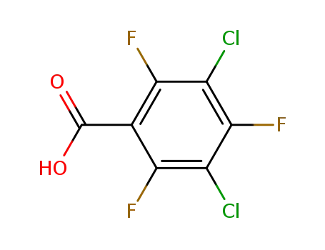 2,4,6-trifluoro-3,5-dichlorobenzoic acid