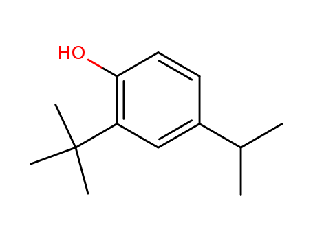 Phenol,2-(1,1-dimethylethyl)-4-(1-methylethyl)-