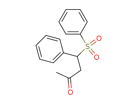 4-benzenesulfonyl-4-phenyl-butan-2-one