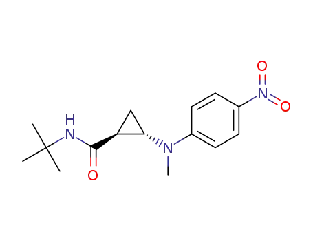 N-(tert-Butyl)-2-(methyl(4-nitrophenyl)amino)-cyclopropanecarboxamide