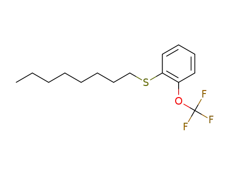 2-(n-octylthio)-1-trifluoromethoxybenzene