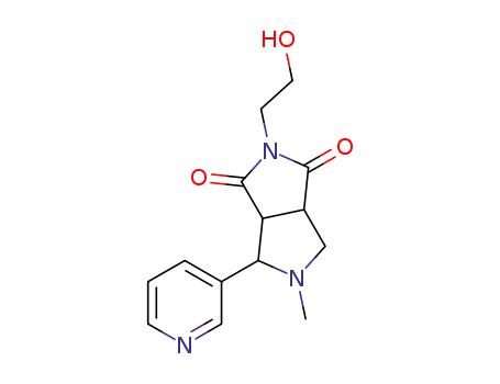 2-(2-hydroxyethyl)-5-methyl-4-(pyridin-3-yl)tetrahydropyrrolo-[3,4-c]pyrrole-1,3(2H,3aH)-dione