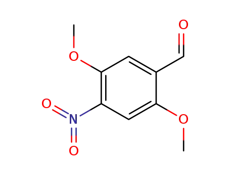 Molecular Structure of 1207-59-6 (2,5-Dimethoxy-4-nitrobenzaldehyde)