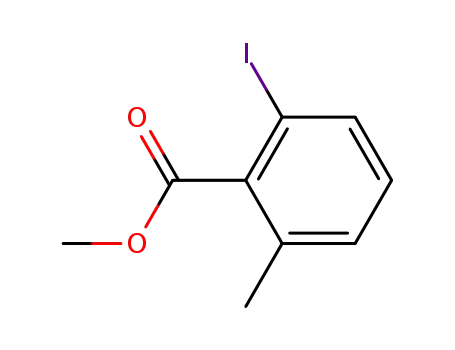 2-methyl-6-iodobenzoic acid methyl ester