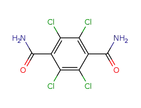 Molecular Structure of 1786-85-2 (1,4-Benzenedicarboxamide, 2,3,5,6-tetrachloro-)