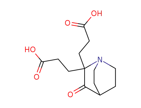 3,3'-(3-oxo-quinuclidine-2,2-diyl)-di-propionic acid