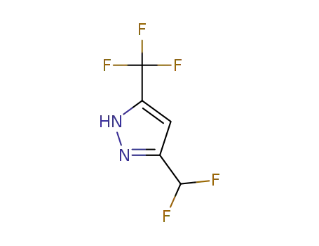 3-(difluoromethyl)-5-(trifluoromethyl)-1H-pyrazole