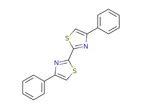 4-phenyl-2-(4-phenyl-1,3-thiazol-2-yl)-1,3-thiazole cas  4072-63-3