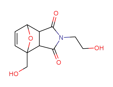 2-(2-hydroxyethyl)-4-(hydroxymethyl)-3a,4,7,7a-tetrahydro-1H-4,7-epoxyisoindole-1,3(2H)-dione