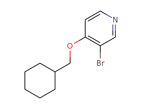 3-bromo-4-(cyclohexylmethoxy)pyridine