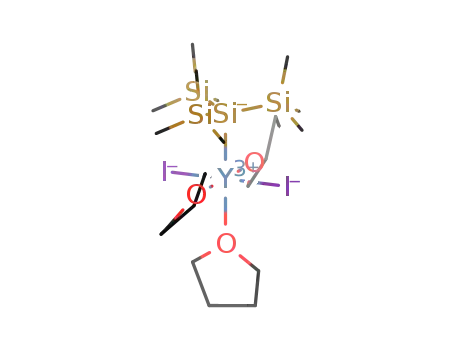 tris(trimethylsilyl)silyl yttrium diiodide tris(tetrahydrofuran)