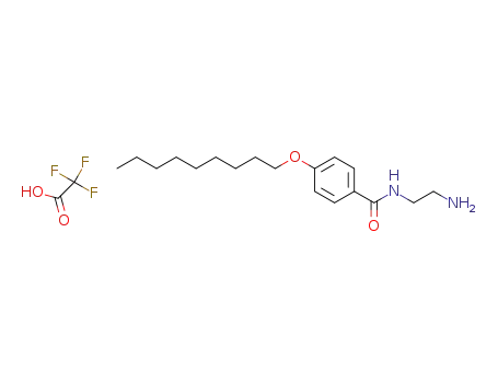 tert-butyl 2-(4-(nonyloxy)benzamido)ethylcarbamate trifluoroacetate