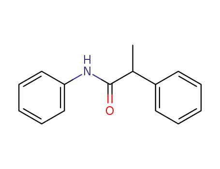 Molecular Structure of 19341-03-8 (N,2-diphenylpropanamide)