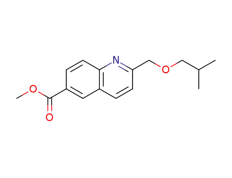 methyl 2-(isobutoxymethyl)quinoline-6-carboxylate