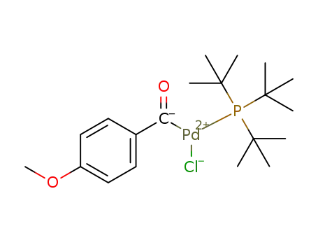 (tris-tertbutylphosphine) p-anisoylpalladium chloride
