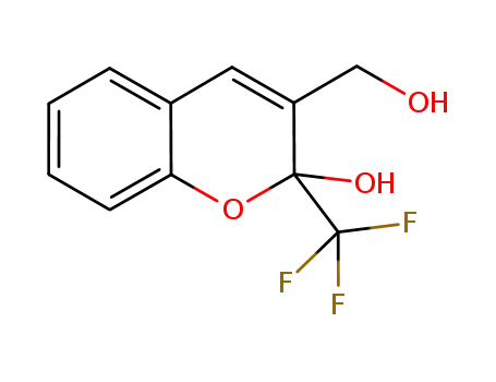 3-(hydroxymethyl)-2-(trifluoromethyl)-2H-chromen-2-ol
